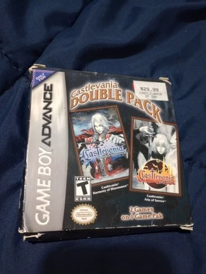 Castlevania Double Pack Game Boy Advance 2006 Complete CIB GBA RARE - Image 1 of 4