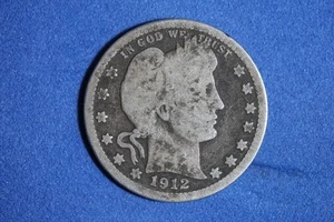 1912 Barber Quarter #M23878 - Picture 1 of 2