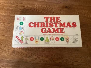 The Christmas Game Vintage Board Game Complete Holiday Games 1980 - Picture 1 of 15