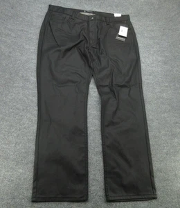 Akademiks Pants Mens 46x34 Black Straight Leg Five Pocket Classic AB35JN03 Jeans - Picture 1 of 17