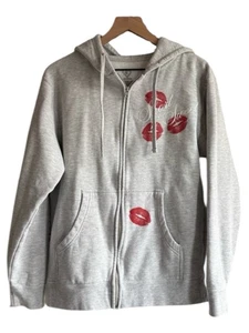 Sabrina Carpenter 2024 Tour Hoodie Short 'N Sweet Grey Full Zip Size Small - Bild 1 von 4