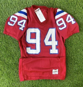 New England Patriots 1990 Team Issued Authentic Vintage NFL Football Jersey Pats - Picture 1 of 6