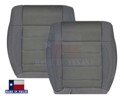 Cubierta de asiento de tela inferior de tela gris para Jeep Wrangler 2007 conductor pasajero Foto 1 de 4