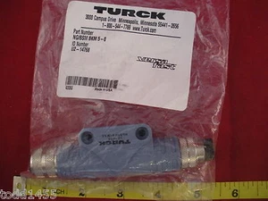 Turck U2-14768 Connector NG/BSM BKM 5-0 Straight 5-Pin Cord Sensor Bus Stop M/F - Picture 1 of 1