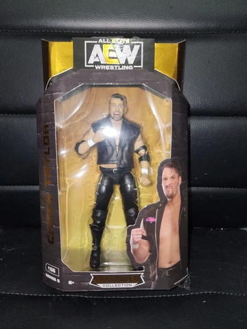 AEW Unrivaled Series 8 Chuck Taylor Action Figure #66 New Cover