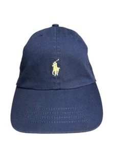 Polo Ralph Lauren Logo Navy Blue Casual Baseball Hat Cap Youth Size 2T-4T - Picture 1 of 6