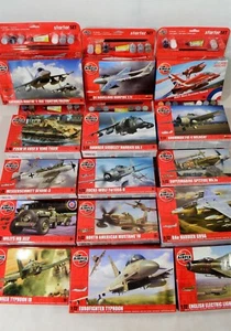 Airfix Starter Set 1:72 Scale Model Kits Including Paints, Glue and Brush - Picture 1 of 69