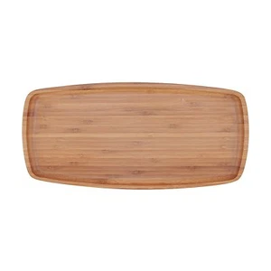 Bandeja para servir madera de bambú de BambooMN - Imagen 1 de 3