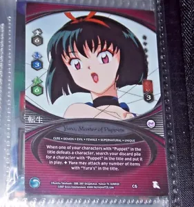 Inuyasha TCG Gioco di Carte Collezionabili Tensei Yura, Maestro dei Pupazzi (Saisei #81) C6 - Foto 1 di 1