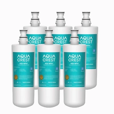AQUA CREST 3US-AF01 Under Sink Water Filter, NSF 42 Certified Replacement, (6) - Image 1 of 4