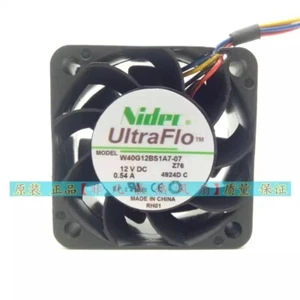 Nidec W40G12BS1A7-07 4020 DC12V 0.54A Cooling Fan 4CM cm 4 wires - Picture 1 of 4