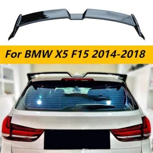 Per BMW X5 F15 2014-2018 spoiler tetto ala spoiler posteriore splitter nero - Foto 1 di 6