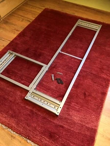 IKEA Galant Rahmen für Ecktischplatten 160x120cm 600.568.81 - Bild 1 von 3