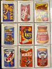 Wacky Packages Ans Series 2 Clear-Cling Stickers Chase Set 9/9 Topps 2005
