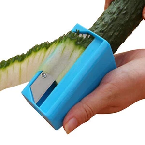 Carrot Fruit Cucumber Curl Slicer Sharpener Peeler Thin Slicer Kitchen Tool - Picture 1 of 8