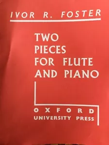 Ivor R. Foster - Two pieces for flute and piano - Picture 1 of 2