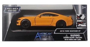 American Legends 2018 Ford Mustang GT 1:43 auto pressofusa pull back & go  - Foto 1 di 3