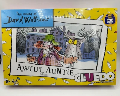Cluedo The World of David Walliams Awful Auntie Edition Board Game - New Sealed - Image 1 of 2