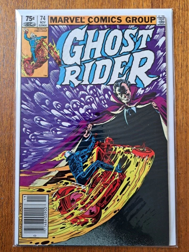 GHOST RIDER comic #74 newsstand Canadian issue higher grade book - Image 1 of 1