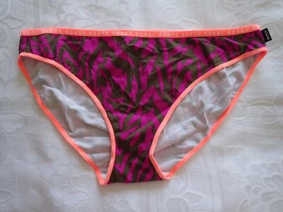 BONDS, Bikini in Size 12, Colour in Brown, Fushsia an Fluoro Orange - Image 1 of 2