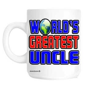 Worlds Greatest Uncle Gift Mug Present Slogan - Picture 1 of 1