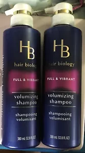 HB Hair Biology volles & lebendiges volumisierendes Shampoo 12,8 Oz. Menge 2 - Bild 1 von 3