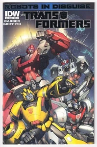 TRANSFORMERS: ROBOTS IN DISGUISE #1 | Silver Foil Cover E | HTF | 2012 | NM - Picture 1 of 2