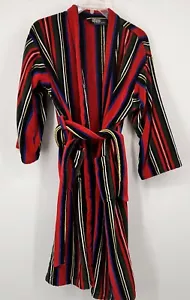 Vintage Ralph Lauren Polo Einheitsgröße Bademantel Ankleid Mehrfarbig 100 % Baumwolle - Bild 1 von 7