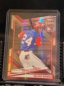 Belfry Rivera 2022 Elite Extra Prime Numbers B Die Cut #D/125 #199 Diamondbacks - Bild 1 von 2