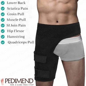 Pedimend™ Adjustable Belt Hip Sciatica Nerve Pain Relief Groin Support Brace - Picture 1 of 6