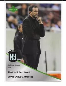 2023 NWSL Parkside Pronto Juan Carlos Amoros NY Gotham HH5 Silver Parallel 2/10 - Picture 1 of 1