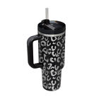 Valentines Day Gift Thermal Mug 40oz Straw Coffee Insulation Cup With Handle Por