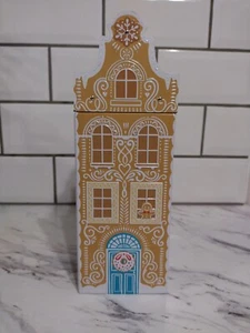 M&S Musical Weihnachtshaus Lebkuchen Keksdose funktionstüchtig leer - Bild 1 von 6