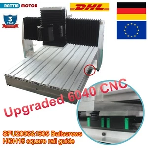 「DE」DIY CNC Router Graviermaschine 6040 Frame+HGH15 Square Guide+SFU2005/1605 - Bild 1 von 7