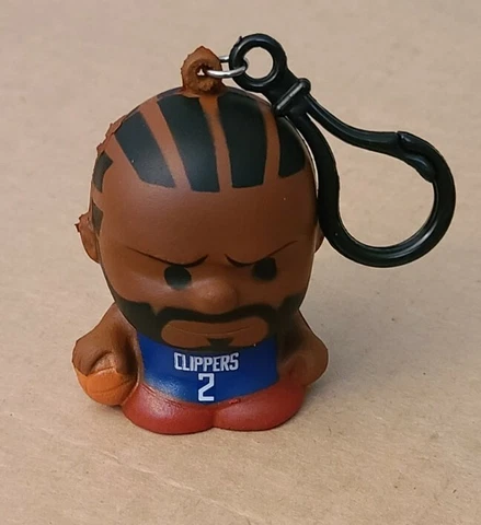 SQUEEZYMATES NBA SERIES 2 KAHWAI LEONARD #2 LA CLIPPERS 2.5IN FIGURE KEYCHAIN Cover