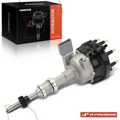 Electronic Distributor w/ Ignition Module & Cap & Rotor for Ford Bronco F-150 - Image 1 of 4