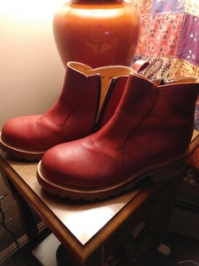 frye steel toe boots