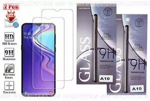 Protector de pantalla de vidrio templado Samsung Galaxy A10 2019 2 paquetes al por menor - Imagen 1 de 1