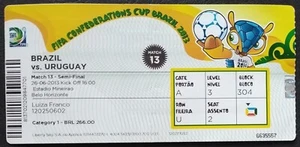 TICKET FIFA Confederations Cup 2013 Brazil v Uruguay Match 13 Belo Horizonte#042 - Picture 1 of 1