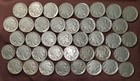 Buffalo Nickel Roll, Mixed Full Dates, Mixed Mint Marks, Circulated, Uncleaned