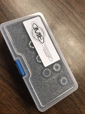 CME 8 pcs ER16 metric collet set, collets 3mm - 10mm, 0.008mm TIR #ER16-SET8M-NEW