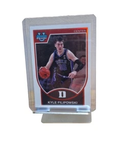 2024 BOWMAN CHROME U.. KYLE FLIPOWSKI.. CARD NUMBER 07B-4.. DUKE - Bild 1 von 3