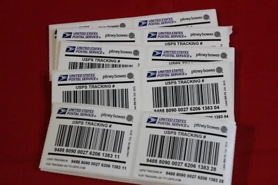 300 NEW USPS TRACKING LABELS. SHIP FROM HOME USING REGULAR POSTAGE - Image 1 of 3