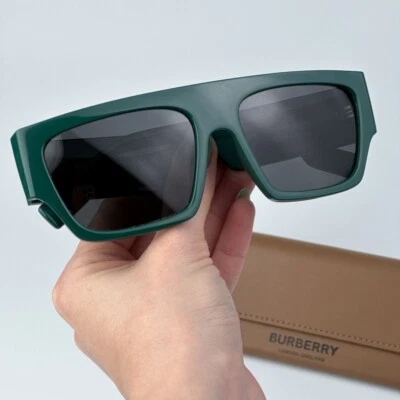 Burberry Women Sunglasses Green Dark Grey BE4397U MICAH 407187 BRAND NEW - Image 1 of 4