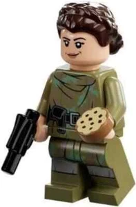 LEGO: PRINCESS LEIA IN ENDOR CAMO- MINIFIG SW1296 - Picture 1 of 1