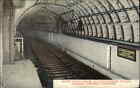Hudson Tunnel New York Ny Subway Tunnel Hoboken New Jersey Nj C1910 Postcard