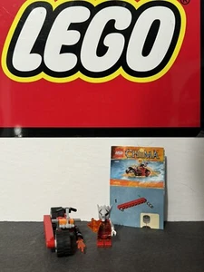 LEGO LEGENDS OF CHIMA: Worriz' Fire Bike (30265) Complete With Instructions - Picture 1 of 4