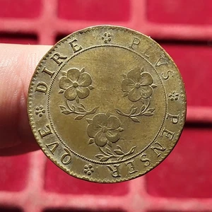 #111-4 ~ Token / Jeton - LORRAINE - ÉLISABETH CHARLOTTE - VILLE DE BAR 1686 - Picture 1 of 2