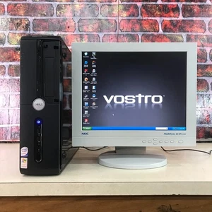 Dell Vostro 200 SFF PC Retro Gaming Core 2 2,20 GHz 2 GB RAM (Windows XP) - Foto 1 di 12
