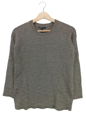 MANGO Sudadera de punto fino Mujeres Jersey Talla EU 38 gris claro look casual - Imagen 1 de 4